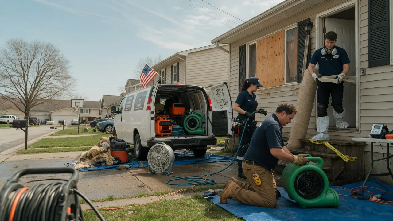 Water Damage Restoration in Gambier, OH near me